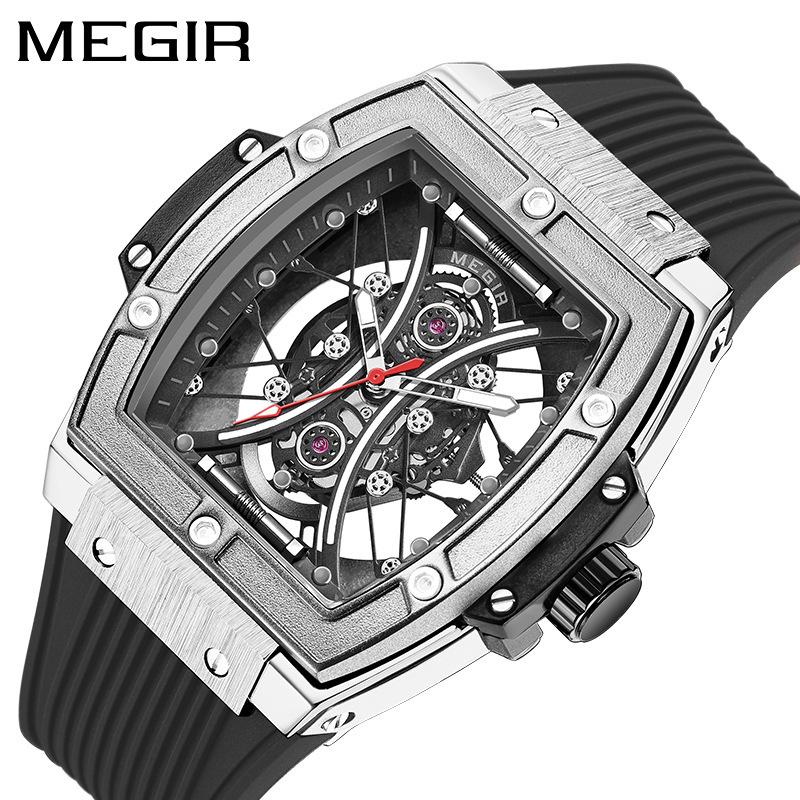 Men'S Watch, Fashion Square Luminous Sports Watch Men'S 8109