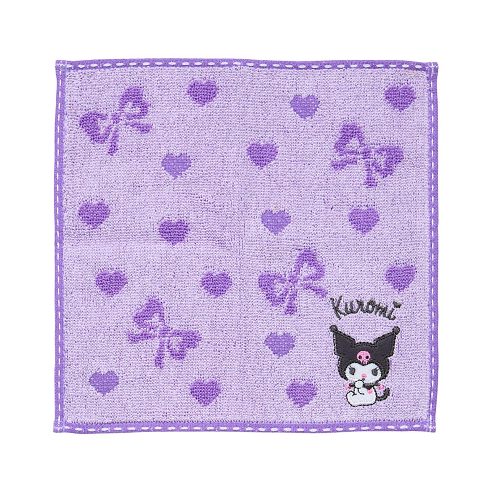 Sanrio Petit Towel Kuromi Handkerchief 583413 (SANRIO) (Stitch)
