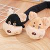 Pet Supplies Sausage Dog Squeaky Dog Cartoon Bite-resistant Sound-making Wear-resistant Creative Pet Chew Gift