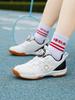 Team Captain All-Season Non-Slip Badminton Shoes with Velcro for Men, Women, and Children