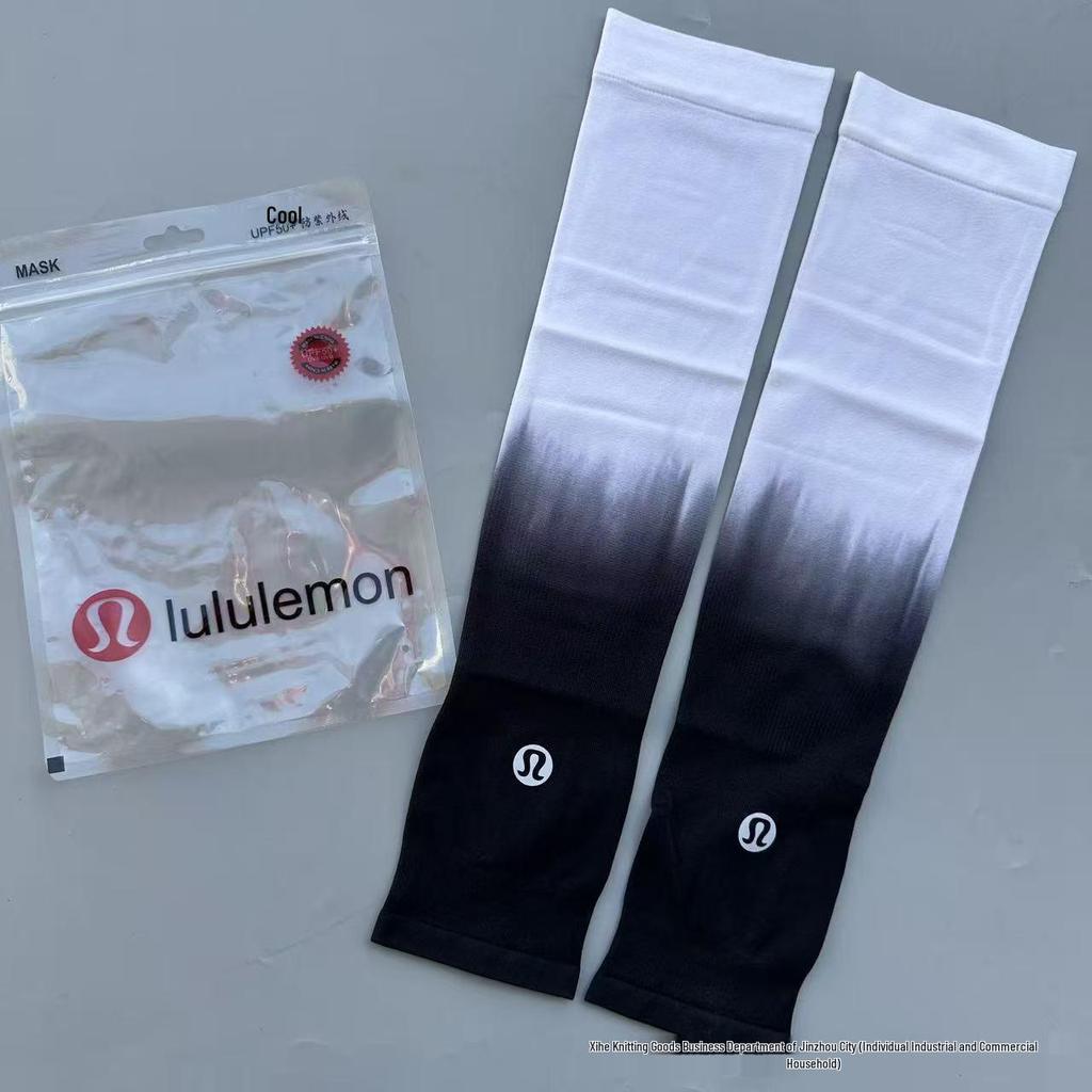 Unisex Gradient Color UV Protection Ice Sleeves for Cycling