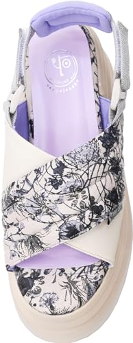 [Yosuke] Sandalen mit dicker Sohle und Fersenriemen