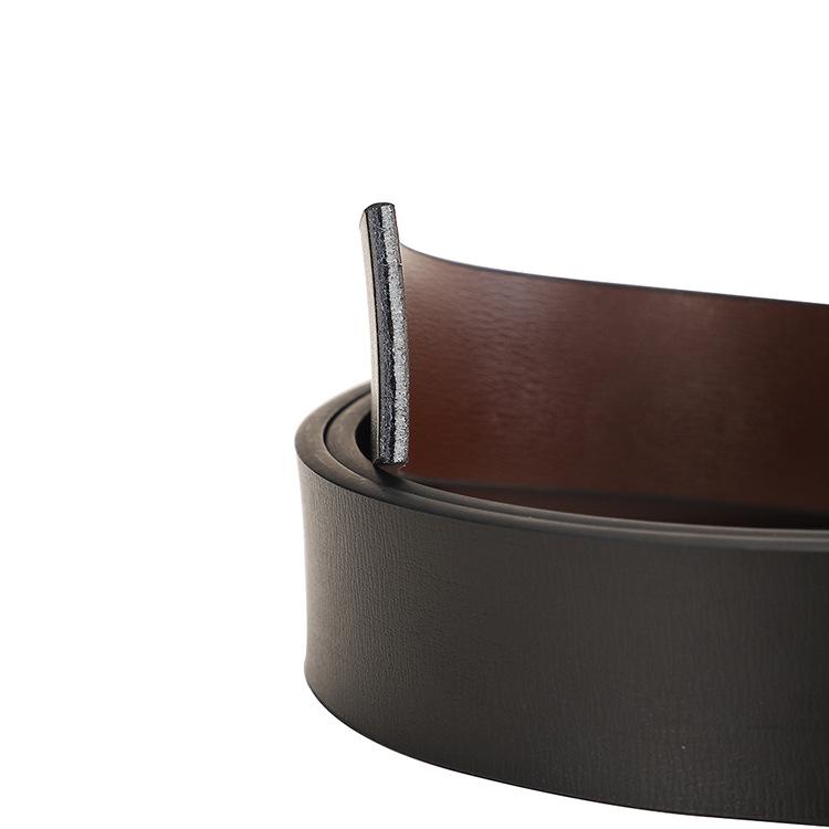 Men's Luxury Leather Pin Buckle Belt - Genuine Leather, High-End Niche Design, Light & Stylish Accessory