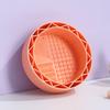 Ciotola per Pulizia Pennelli da Trucco Strumento per Pulizia Beauty Blender Set di Contenitori Spugnetta per Polvere Piatto Asciugatura in Silicone per Pulizia a Secco