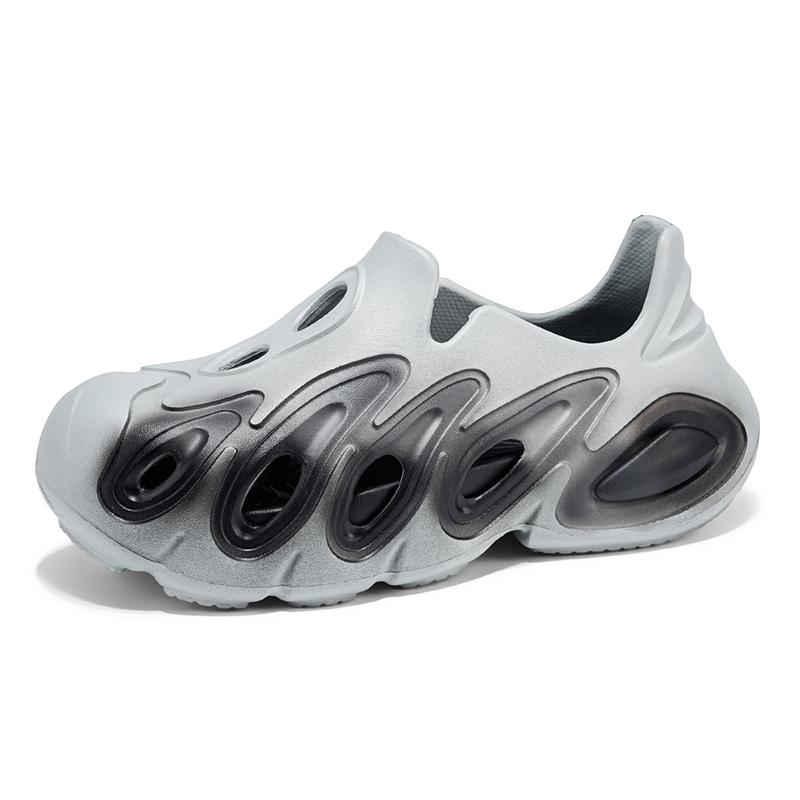 Sandali da uomo estivi Pantofole da spiaggia Pantofole da esterno alla moda Scarpe casual da spiaggia per sport acquatici Infradito cave traspiranti Sneaker da uomo economica Aqua