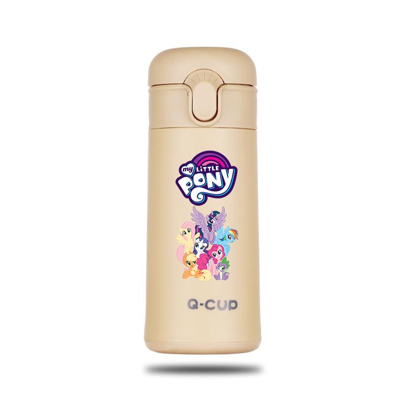 My Little Pony Water Bottles Kawaii Cartoon Print Glass Girl Outdoors Sports Large Capacity Cups Birthday Gift 400ml Kid Friendly Entertaining Fun