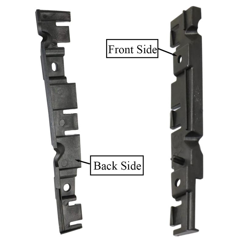 Front Bumper Support Mount Bracket Driver and Passenger Side for Fiat 500 Turbo 2013 2014 2015 2016 68074194AB 68074195AB