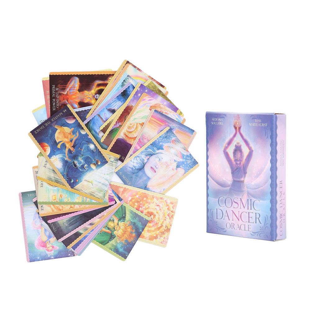 44 Decks Cosmic Dancer Oracle Tarot English Divination Forecasting Cards Entertainment Board Game