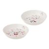Maebata Disney Mickey Minnie Flower Pasta Curry 65085 & Plate, Pink,