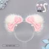 Sweet lolita cat ears headgear maid bow cos beast ears lo lady headgear lolita cat ears hairpin