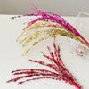 Sequin Glitter Christmas Branch Sticks White Color Glitter Tassel Wheat Ears  Holiday Home Decor