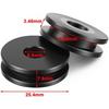 4Pcs Detachable Windshield Bushing Grommets Compatible with Harley Road King Heritage Softail FLHR 1994-2022, Durable Acetal Mounting Hardware Kit