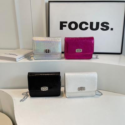 New Summer Casual Chain Crossbody Bag Fashionable Commuting Small Square Bag Women Simple Fashion Small Bag Women