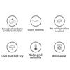 2Pcs Breathable Towel Pet Cooling Ice Scarf Cute Print Pet Cool Neck Ring  Outdoor Travel