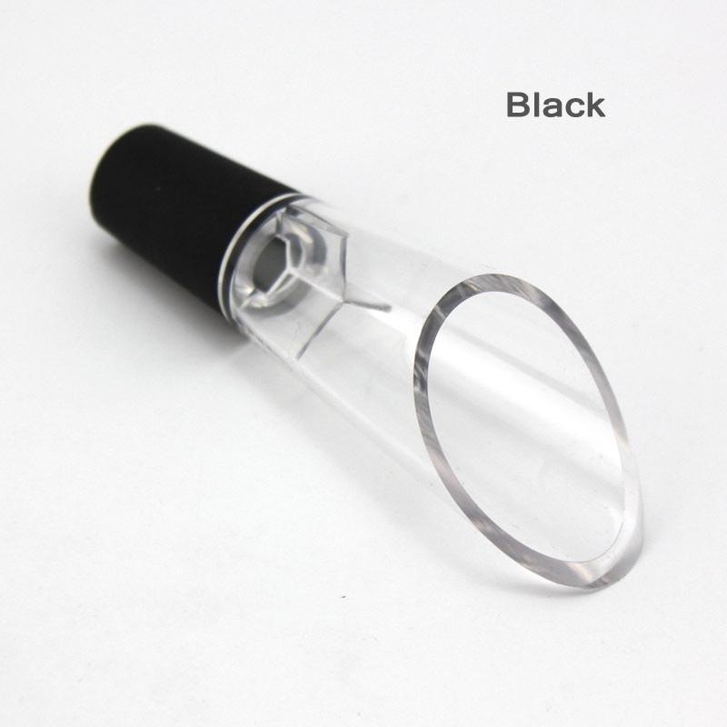 1pcs Wine Aerator Pourer Spout Decanter Magic Mini Wine Decanter Wine Aerator(Color:Black) Wine Bottle Wine Accessories 2023
