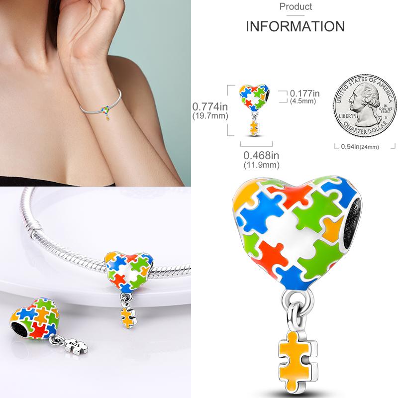 Breloques Compatibles Pour Bracelet DIY Argent 925 Série Jaune Cœur d'Amour Tournesol Lune Chat Breloques Vente Chaude S925 Fabrication de Bijoux DIY