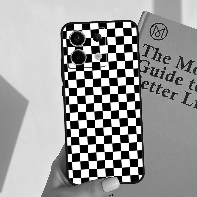 Chess Cover For Xiaomi Redmi Note 14 13 10 11 12 Pro 11S 12S Case For Redmi 15 14C 10C 12C 13C 15C