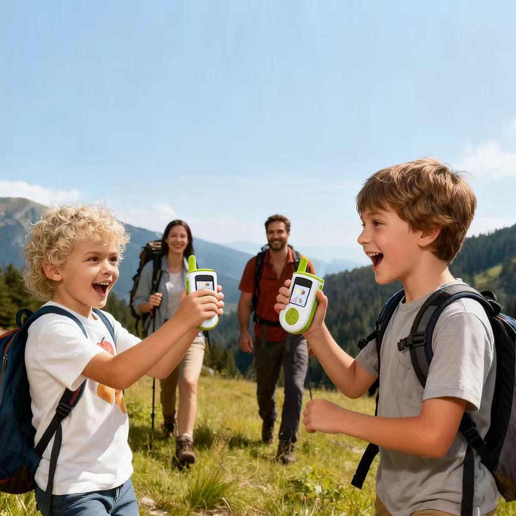 Long-Range Children's Walkie-Talkie with Video Call for Parent-Child Interaction