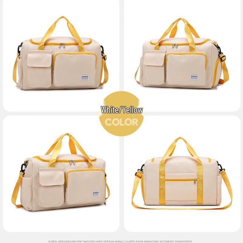 

Foldable Travel Duffle Bag with Shoe Compartment 20L