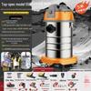 GUTSEN Dual-Use High Suction Wet/Dry Industrial Vacuum Cleaner for Heavy-Duty and Car Cleaning