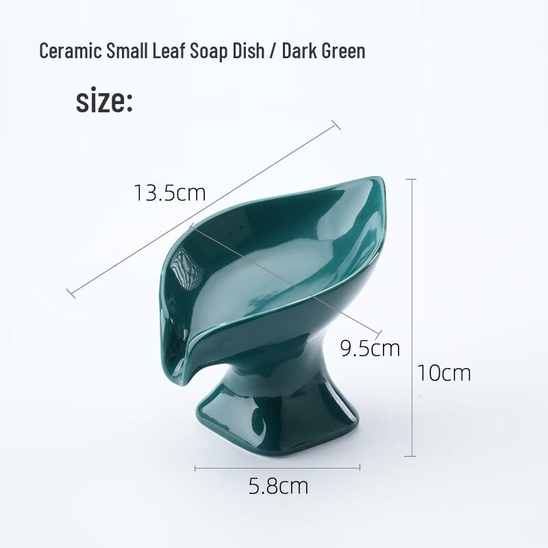 YIXI Light Luxury Ceramic Wall-Mounted Soap Dish