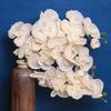 Realistic Artificial Orchids Stem Silk Flower Branch for Permanent Wedding Displays or Home Vases Table Decoration