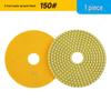 Multi-Size Diamond Water Polishing Pad (5" To 14") for Granite - Fits Angle Grinders