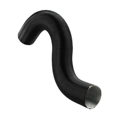 Aluminium Foil Hose Air Intake Hose Robust Construction Versatile Compatibility 100cm Automotive Heating Solutions