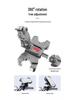 Shockproof Bicycle & Motorcycle Rearview Mirror Phone Holder for Navigation