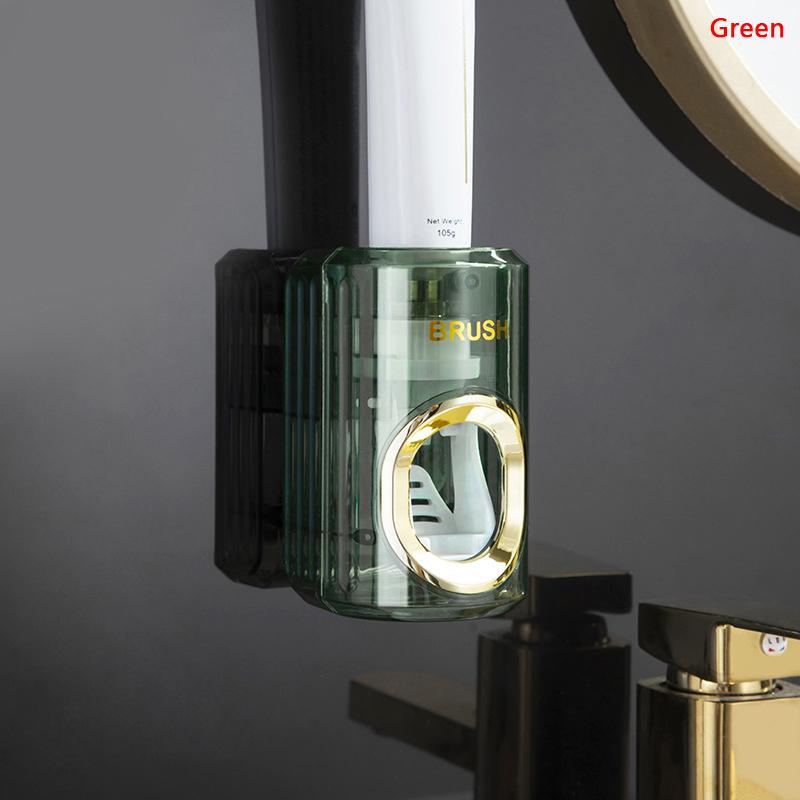 

Диспенсер для зубной пасты, автоматический выдавливатель зубной пасты, подходит для детей и взрослых, настенный, для ванной комнаты, душа и туалета