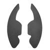 2pcs Car Steering Wheel Shift Paddle Blade Shifter Black Fit for A3 A4L A5 A6 A7 A8 S5