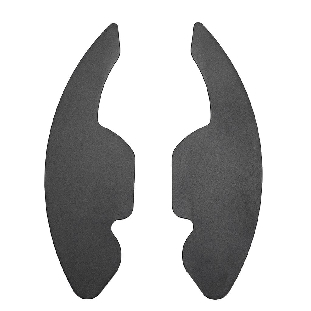 2pcs Car Steering Wheel Shift Paddle Blade Shifter Black Fit for A3 A4L A5 A6 A7 A8 S5