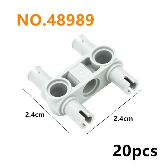 Bulk Technical Connector Pin Peg Cross Axle Building Blocks Parts Compatible with 2780 3673 6558 6562 MOC Bricks Toys