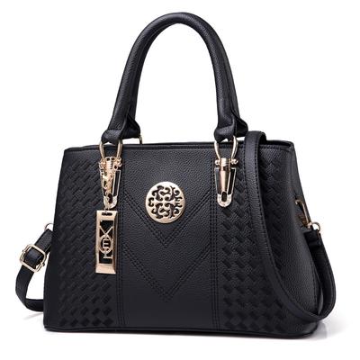 Damen Mode Handtasche Leder Top-Griff Satchel Schulter Tragetaschen Umhängetaschen Geldbörse