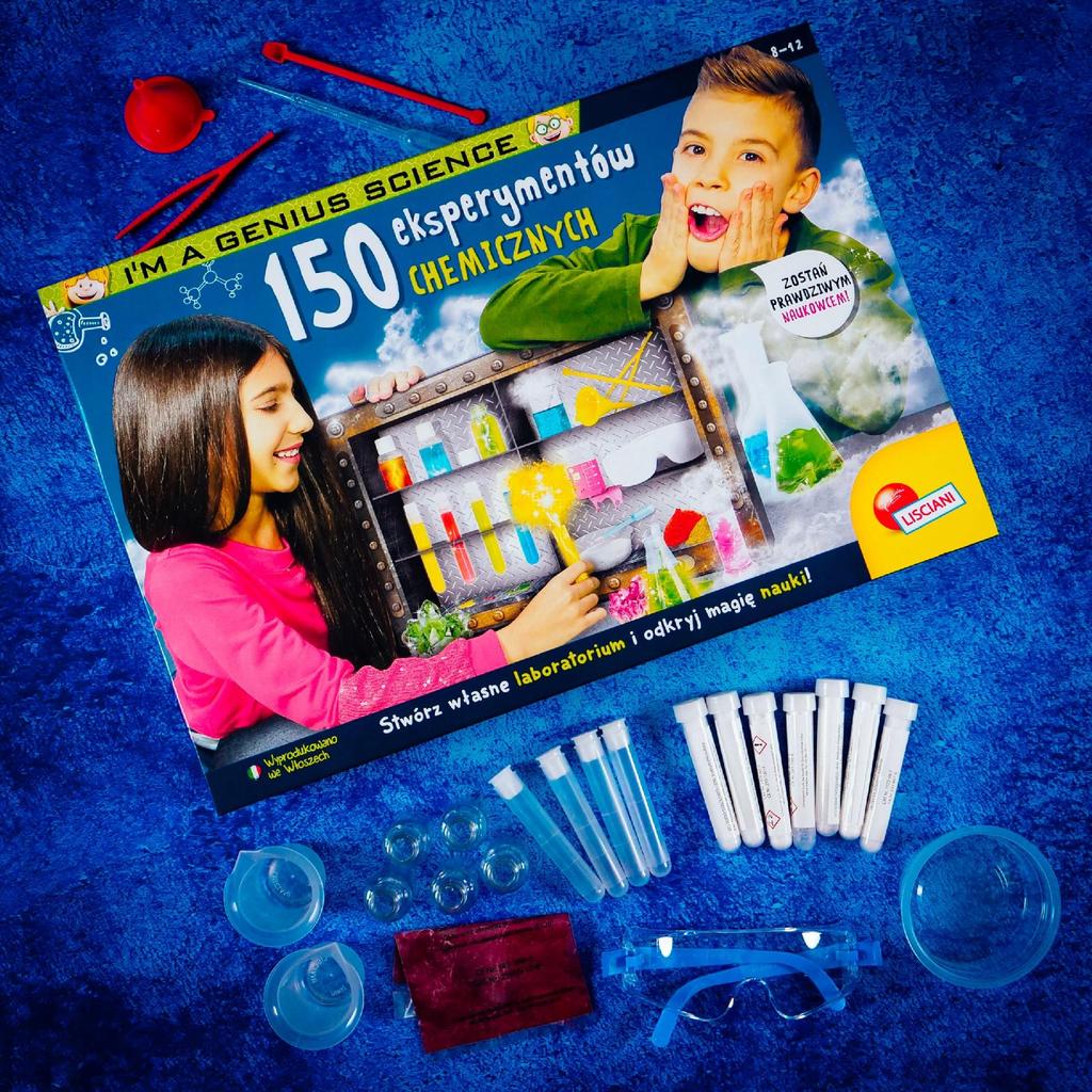 I'M GENIUS 150 CHEMICZNYCH DOŚWIADCZEŃ 2872
