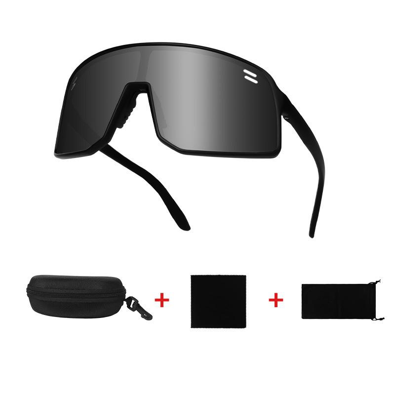 New Cycling Glasses, Running Photochromic Sunglasses, Outdoor Mountain Bike Windproof Day and Night Dual-use Cycling Glasses