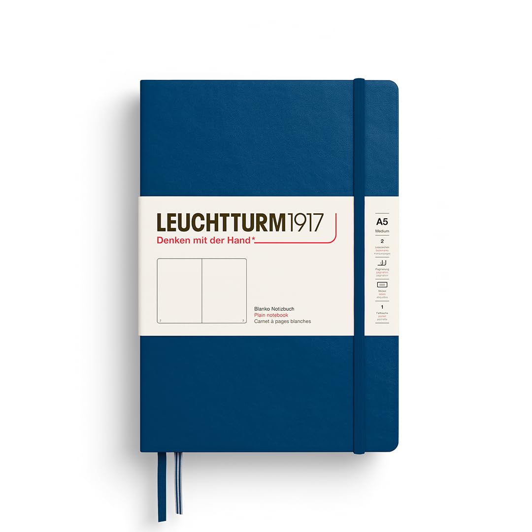 

LEUCHTTURM1917 Notebook A5 Plain Indigo 373989