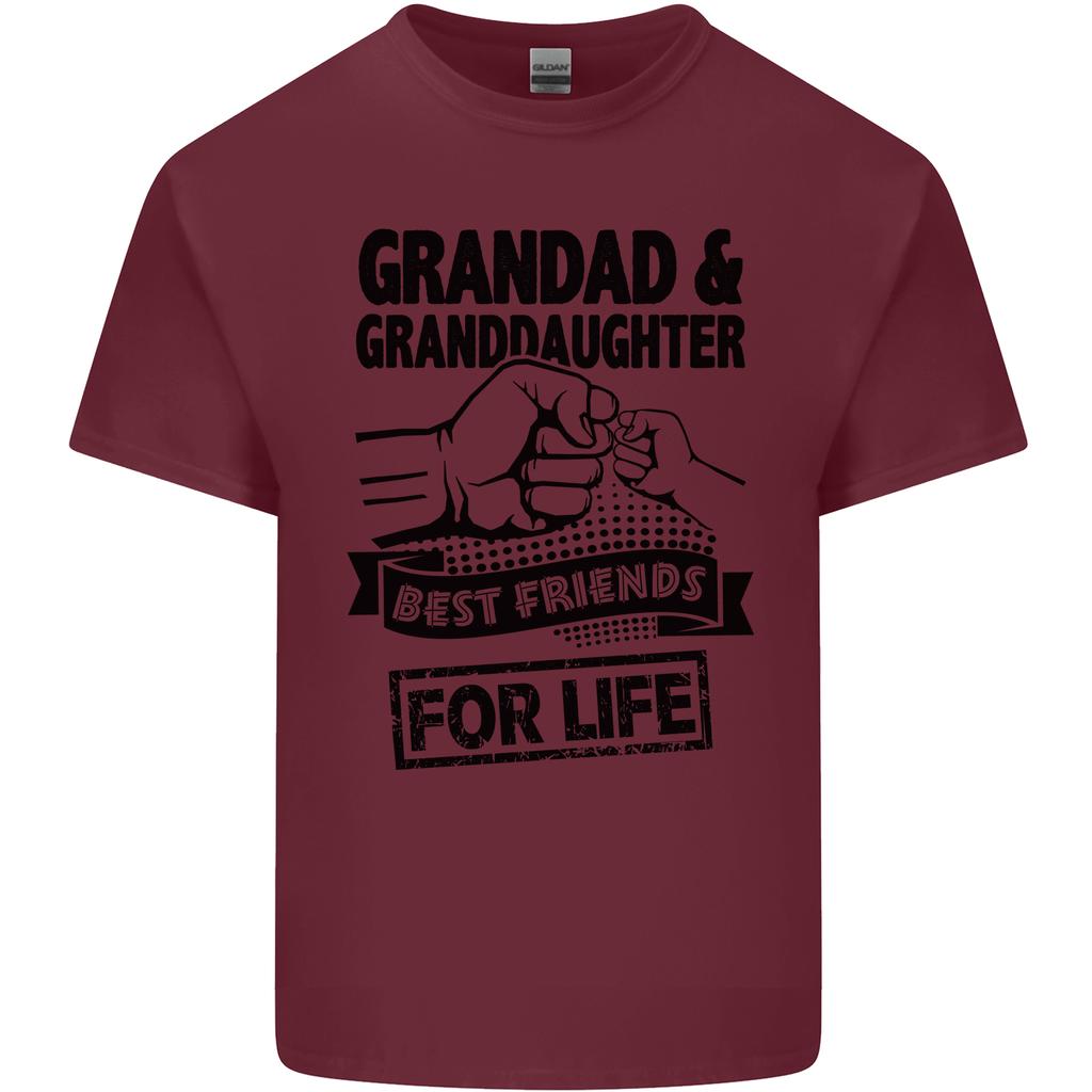 Grandad and Granddaughter Grandparents Day Unisexs Light Cotton TShirt