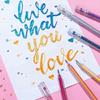 8pcs/Set Glitter Gel Pens for Coloring Books Scrapbooking Drawing Writing
