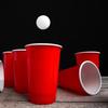 50Pcs/Pack 40mm Ping-Pong Ball Frosted Portable Bright Color Rust Resistant Table Tennis Ball for Practice