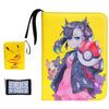 52 Style 400pcs  Card Album 2x2 Loose-leaf Large Capacity Leather Anime Zipper Card Collection Photo Album