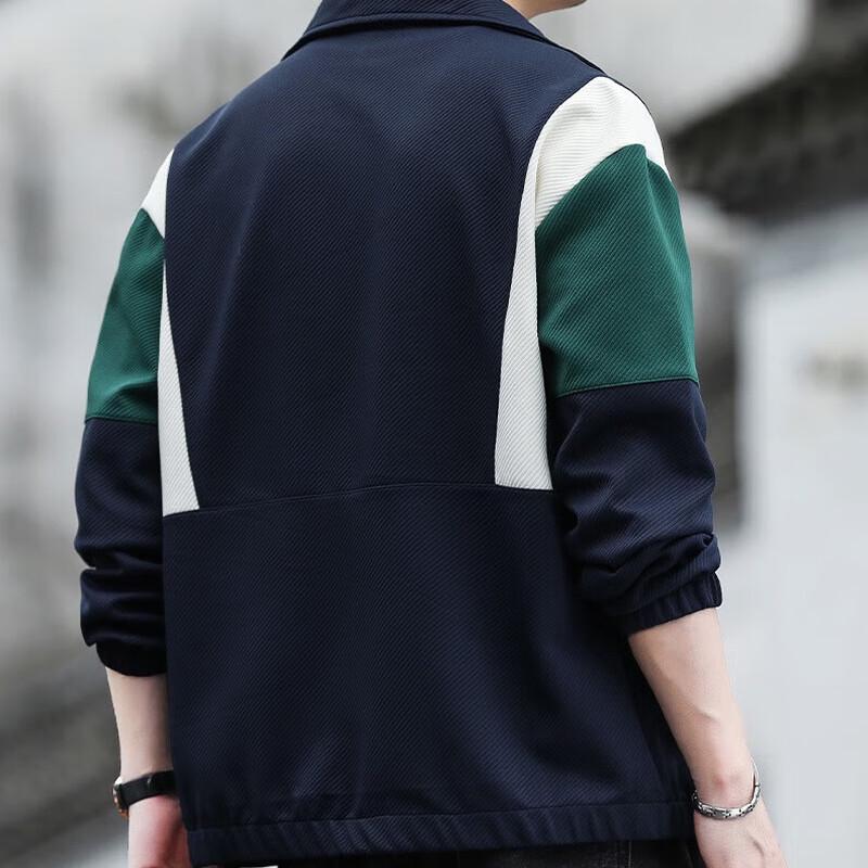 Jeep Men's Stand Collar Casual Zip-Up Sweatshirt Jacket