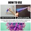 Party Temporary Hair Dye Spray Quick Temporary Hair Glitter Hair Color Glitter Styling Hair Coloring Washable Powder Dye Spray