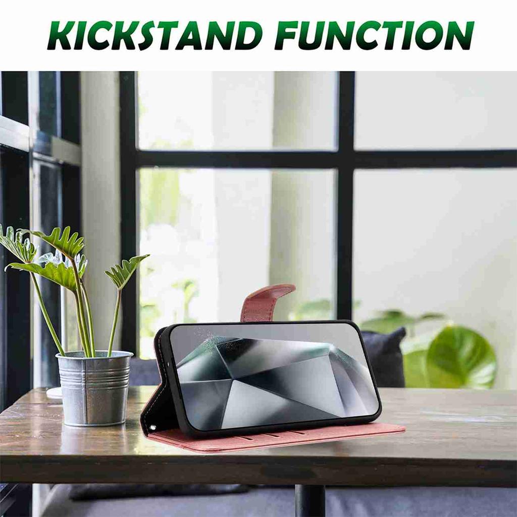 For Infinix Smart 8/itel A70/Tecno Spark 20,Go 2023...Elegant Universal Leather Wallet Phone Case with Wrist Strap Multi-Functional Protective Cover