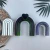 Arch Shaped Silicone Mold Handmade Scented Candle Table Ornament Mould Non-stick