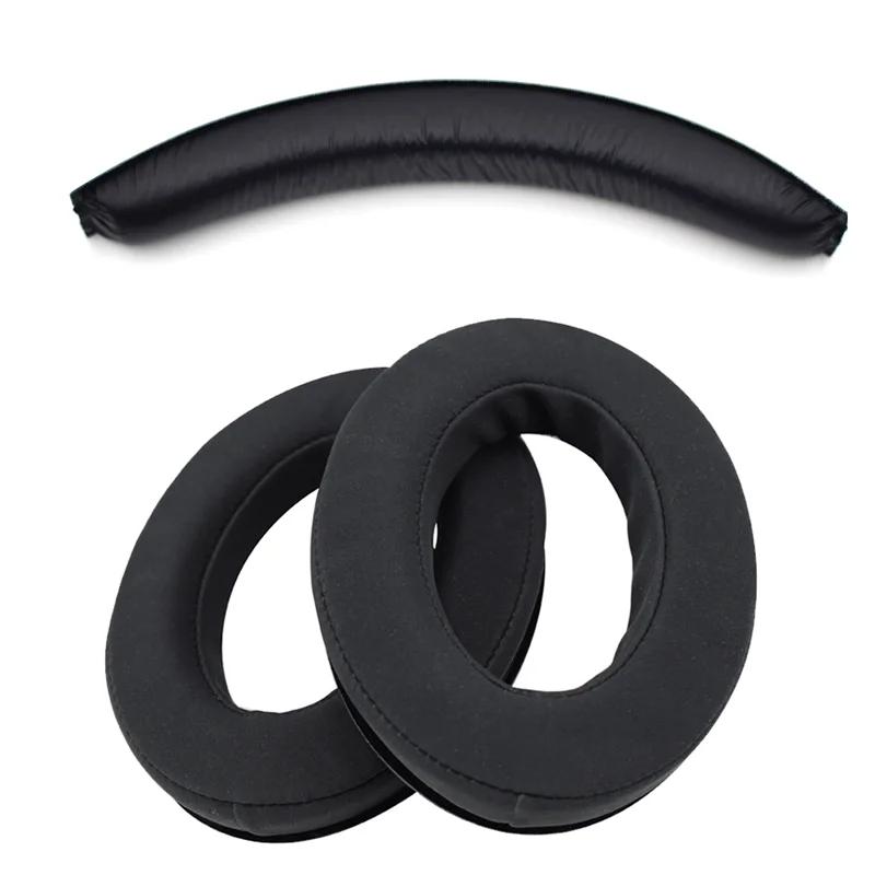 Replacement Protein Leather Ear Pads Cushion Cover Earpads for Sennheiser HD380 PRO Headset