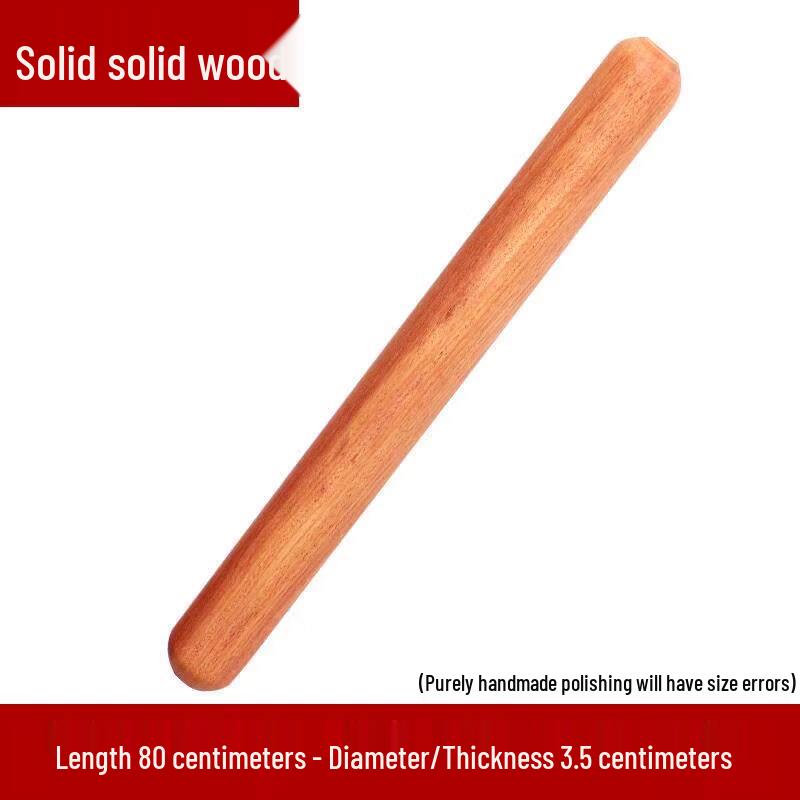 Chuyi Ba Large Solid Wood Rolling Pin