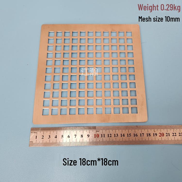 

Толстая перфорированная сетка для гриля из нержавеющей стали 304 - Прямоугольная решетка для барбекю пищевого класса
