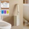 Wall-Mounted Disposable Toilet Brush with Integrated Design