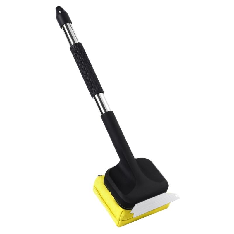 2Piece Practical Grills Cleaning Brush And Fireproof Scrubber For BBQ Grills Grates Outdoor Cooking Accessories 1